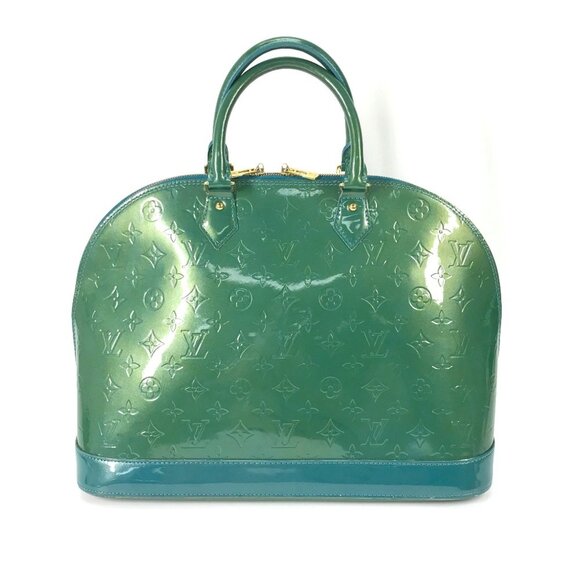 LOUIS VUITTON Green Monogram Bag - Picture 1 of 16